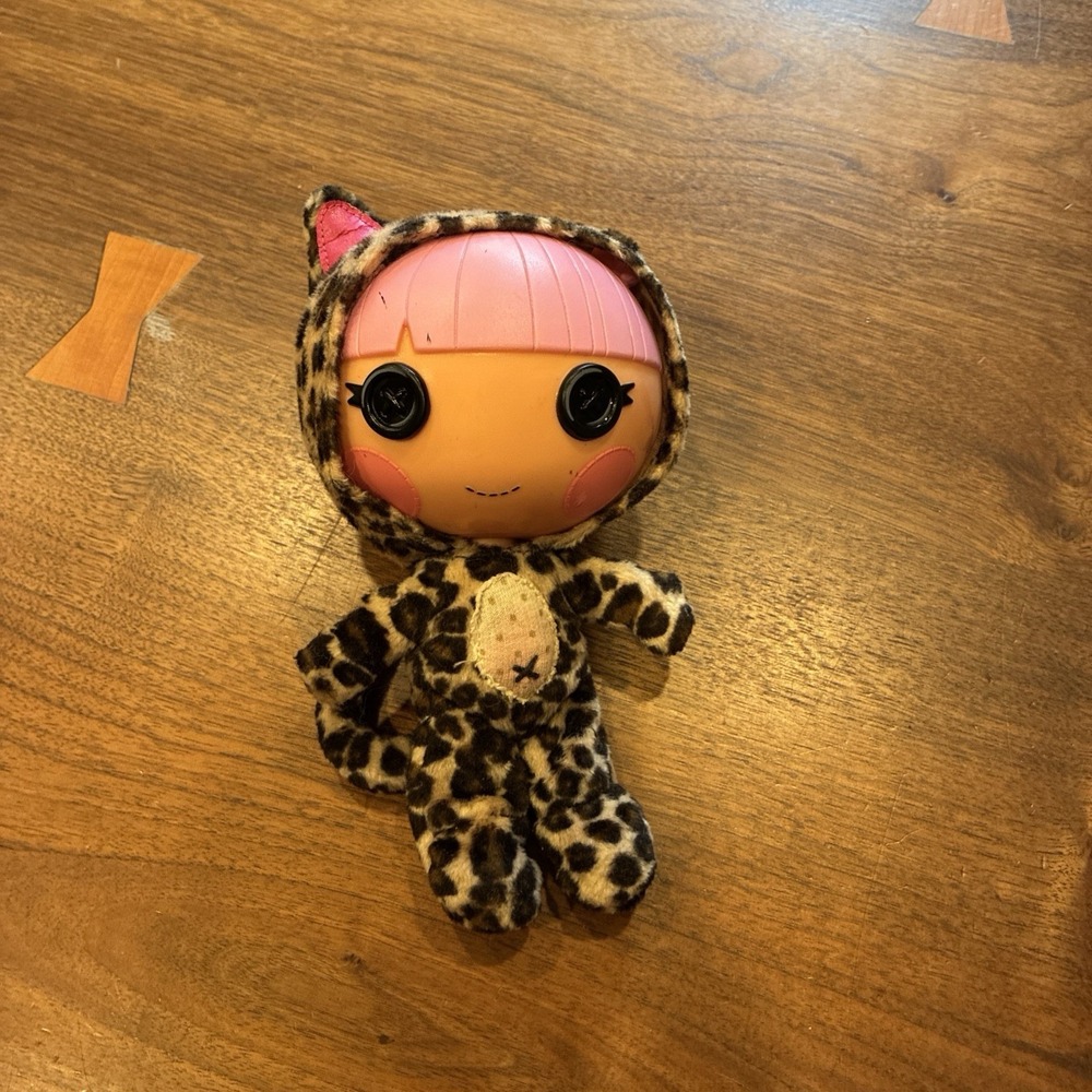 RARE Lalaloopsy Littles Cheetah Print Lion's Roar Kat's Little Sister